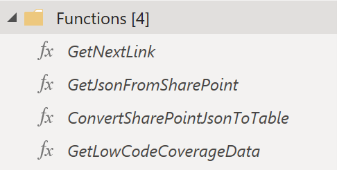 Custom Power Query functions to get SharePoint data (faster)